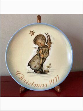 1971 Hummel Christmas Plate - Sister Berta Hummel by Schmid